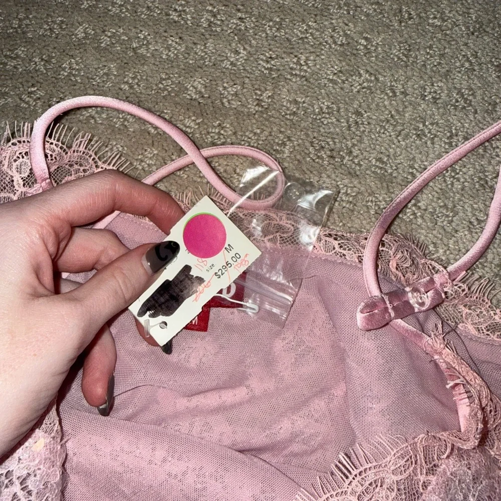 STAUD Pink Lace Camisole - Picture 3 of 3